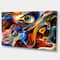 Designart - Abstract Music and Rhythm - Abstract Canvas Art Print